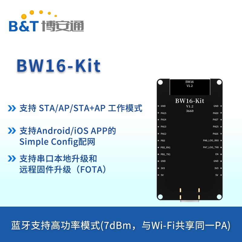 [物聯汪汪]附發票~ Rtlduino瑞昱RTL8720DN安信可BW16-Kit雙頻2.4/5GHz WiFi藍牙 | 蝦皮購物