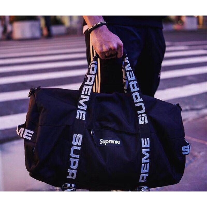 全新正品Supreme 18ss 44th duffle bag旅行包露營必備| 蝦皮購物