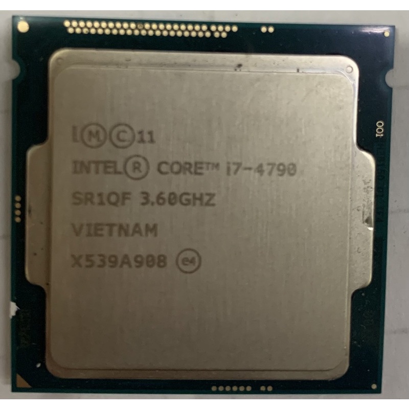 含稅】Intel 1150 i7 4790 3.6G(送小包散熱膏【蝦皮代開電子發票