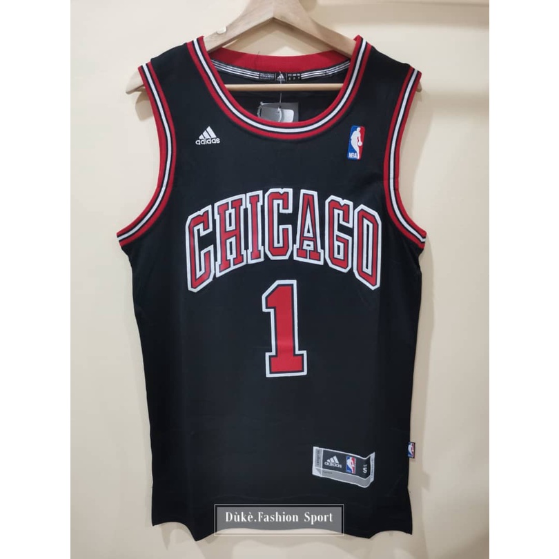 NBA JERSEY🔥CHICAGO BULLS 1 DERRICK ROSE JERSEY/UNISEX🔥芝加哥公牛