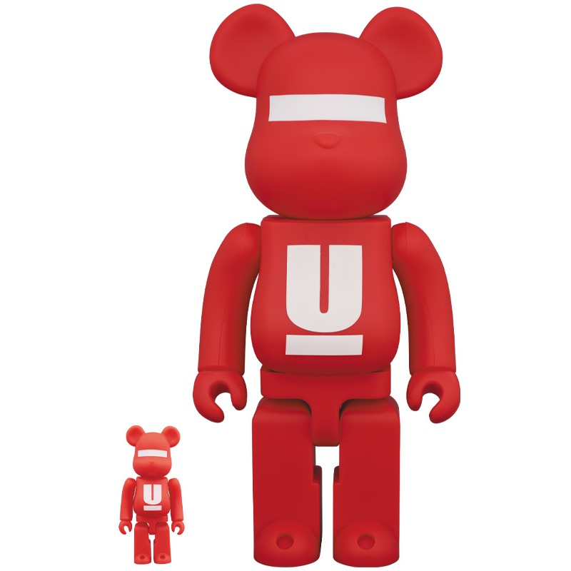 BE@RBRICK UNDERCOVER LOGO 100％ & 400％ 庫柏力克熊UNDERCOVER LOGO