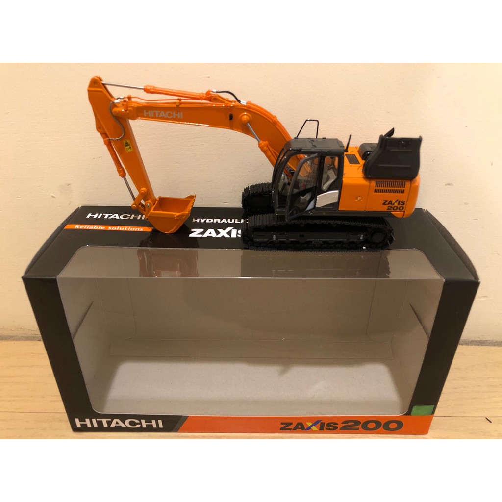 Hitachi 日立ZX 200-1 ZAXIS 200-1 挖土機怪手金屬模型1/40 1:40