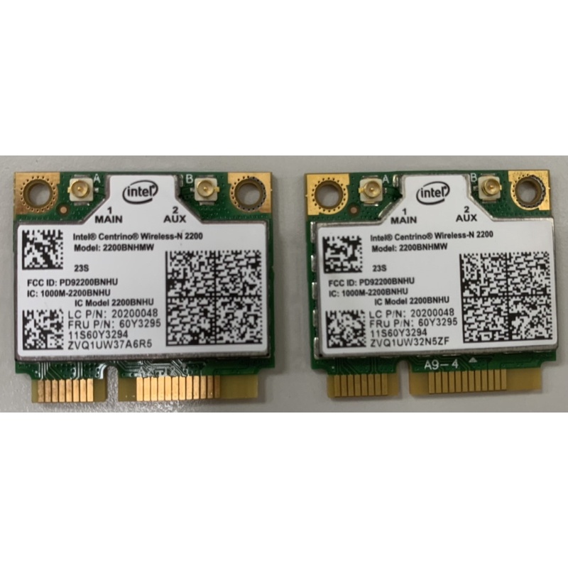 Intel® Centrino® Wireless-N 2200 2200BNHMW 無線網卡 二手拆機件 | 蝦皮購物