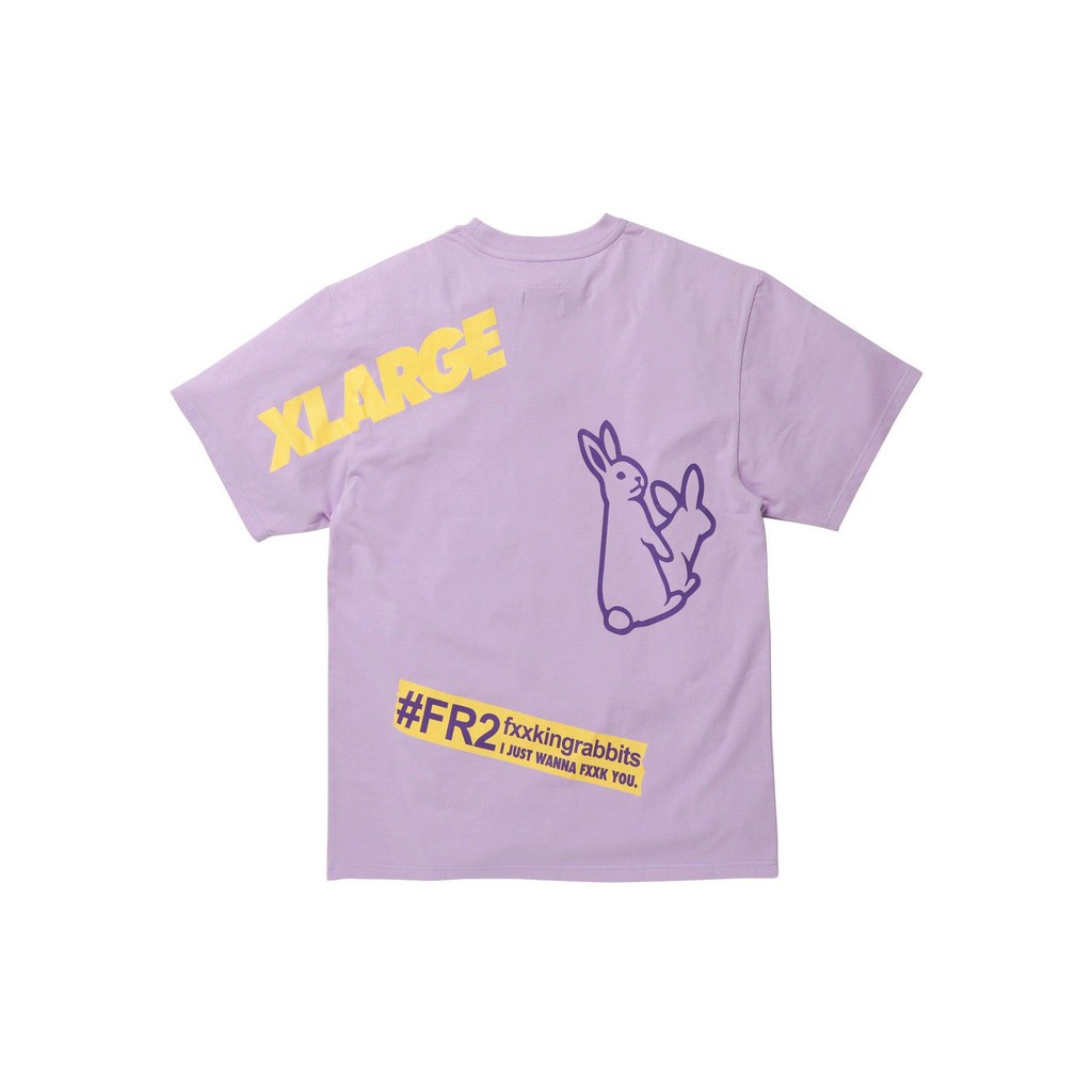 XLARGE Collaboration with ＃FR2 Random Logo T-shirt【MF SHOP