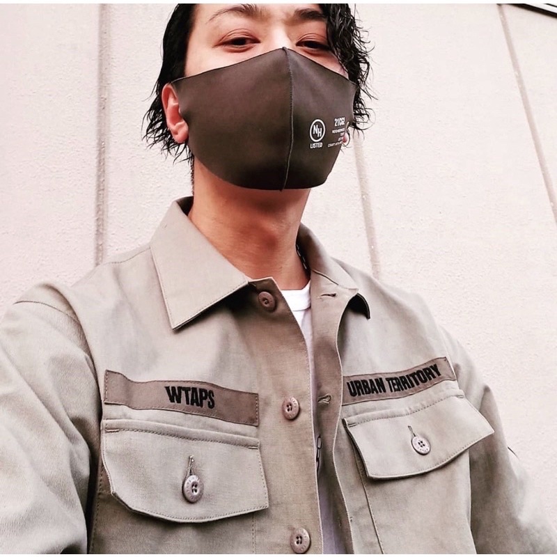 21AW WTAPS BUDS LS COTTON SERGE 雙袋黑駝棕綠襯衫外套| 蝦皮購物