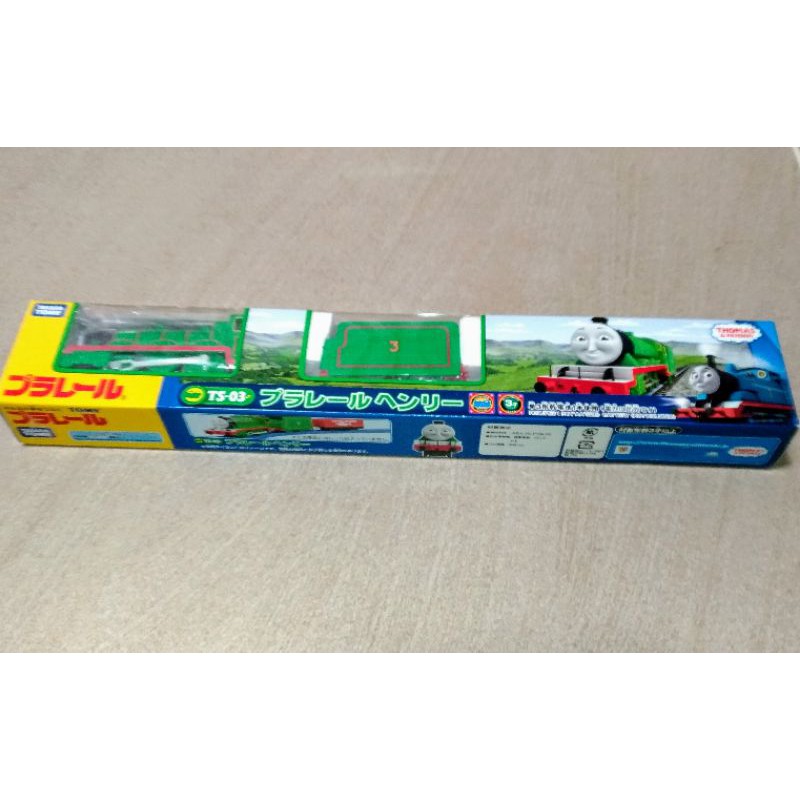 TOMY PLARAIL 多美火車鐵道王國湯瑪士小火車系列TS-03 亨利| 蝦皮購物