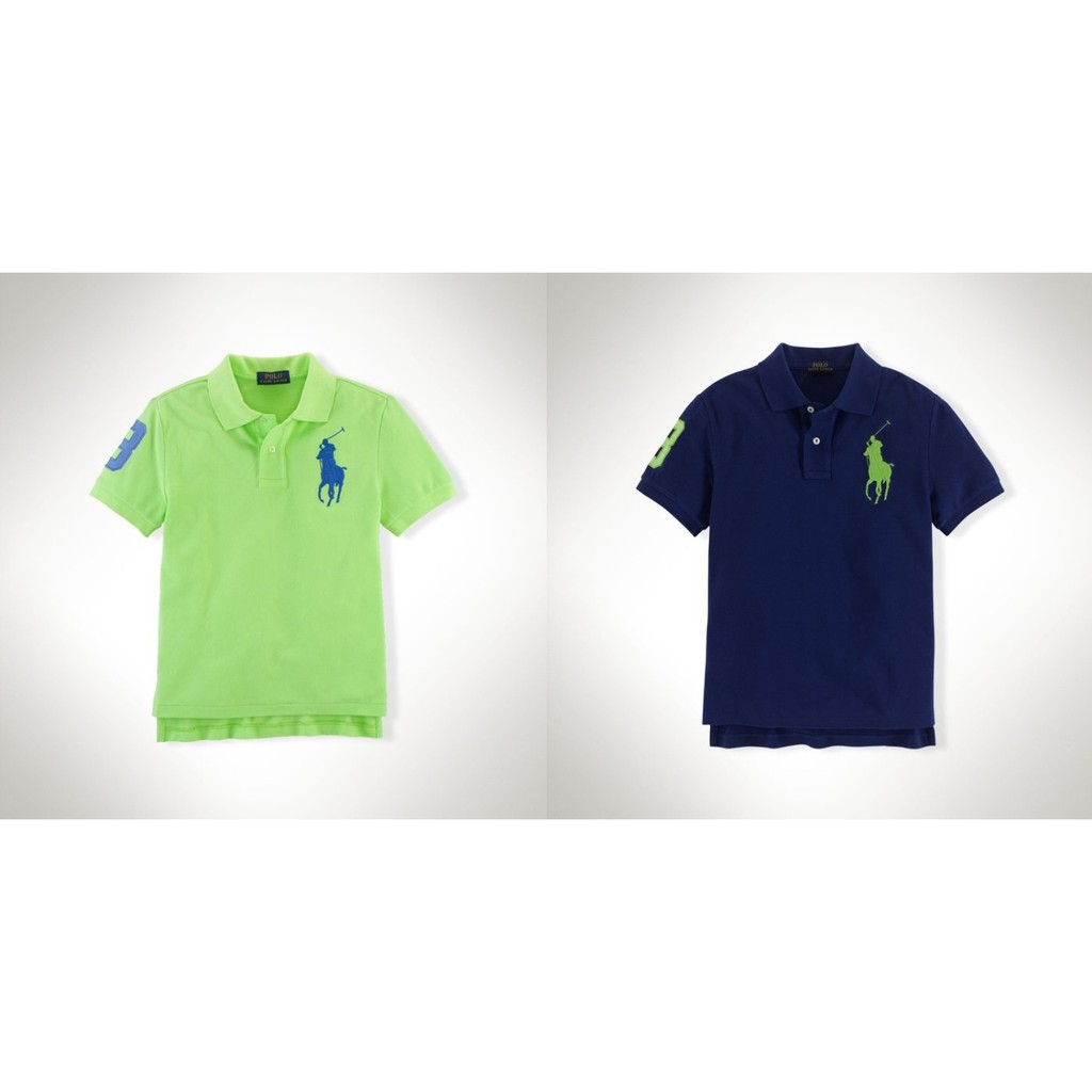 現貨青年版☆【RL男生館】☆【POLO Ralph Lauren大馬網眼POLO】(青綠色