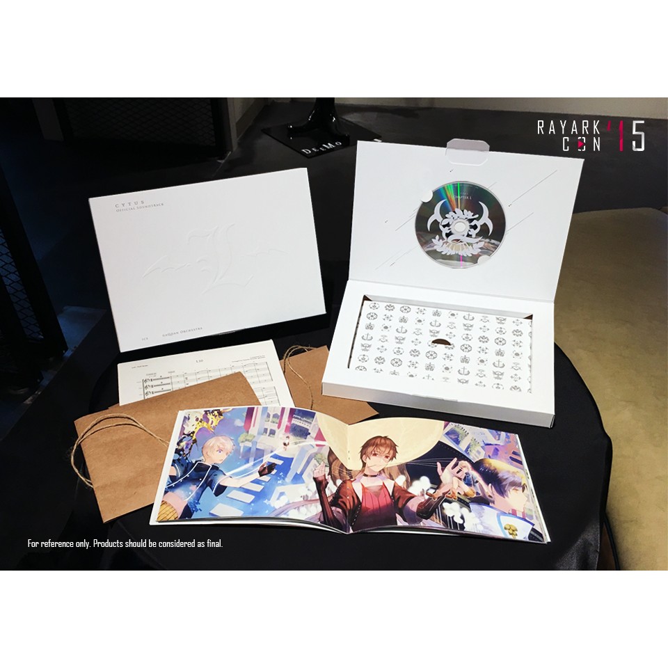 雷亞 Rayark RayarkCon 2015 Cytus Chapter L Official Soundtrack | 蝦皮購物