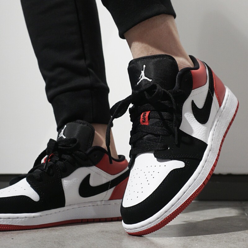 柯拔Air Jordan 1 Low Black Toe 553558-116男CI3436-116 小中童| 蝦皮購物