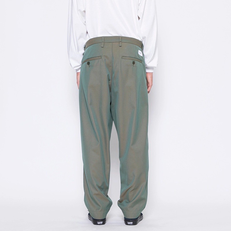 WTAPS 20AW TUCK / TROUSERS / RAPO. TWILL 休閒長褲| 蝦皮購物