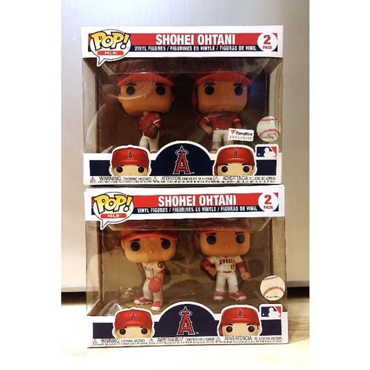 Funko Pop 大谷翔平 Ohtani Shohei 2PK 主客場 雙刀流 MLB 天使 | 蝦皮購物