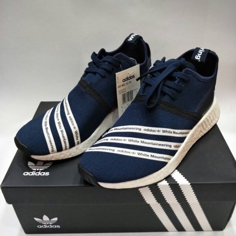 Adidas NMD R2 Primeknit x White Mountaineering us7.5