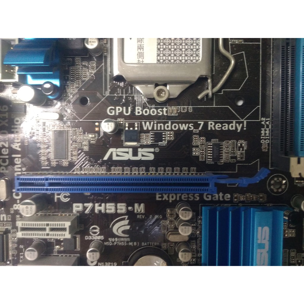 Asus P7H55-M 主機板 1156 | 蝦皮購物