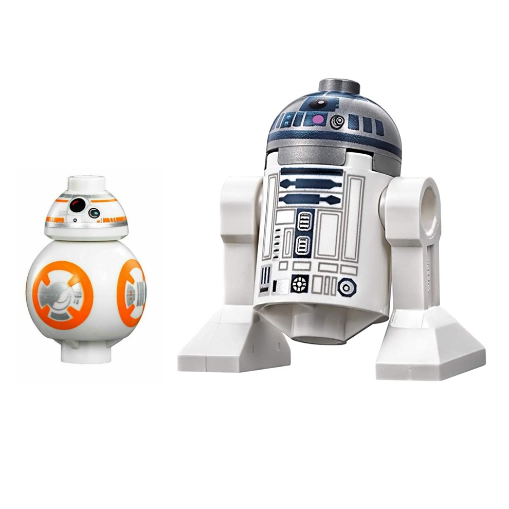 LEGO 樂高BB-8 + R2-D2 單人偶全新品, 參考星際大戰BB8 R2D2 75136