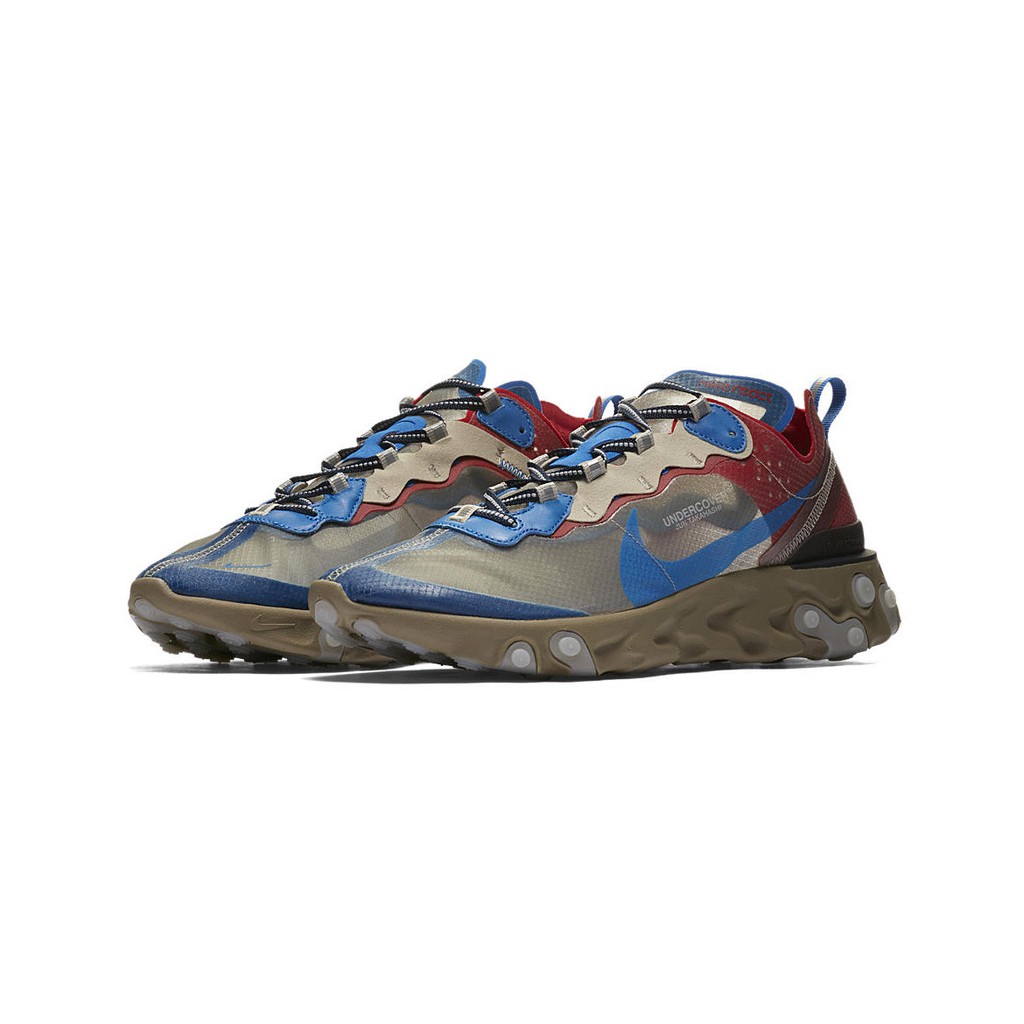 FLOMMARKET] Undercover x Nike React Element 87 咖啡底| 蝦皮購物