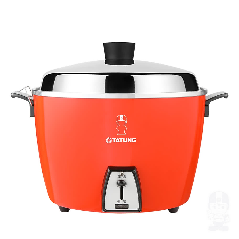 TATUNG大同牌10人份簡配電鍋TAC-10L-DCGU綠/DCRU紅另有全配DRU紅/DGU綠  