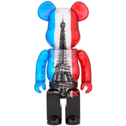 その他 BE@RBRICK EIFFEL TOWER Tricolor Ver.400% BE@RBRICK 庫柏力克熊bearbrick EIFFEL TOWER Tricolor Ver 巴黎鐵塔