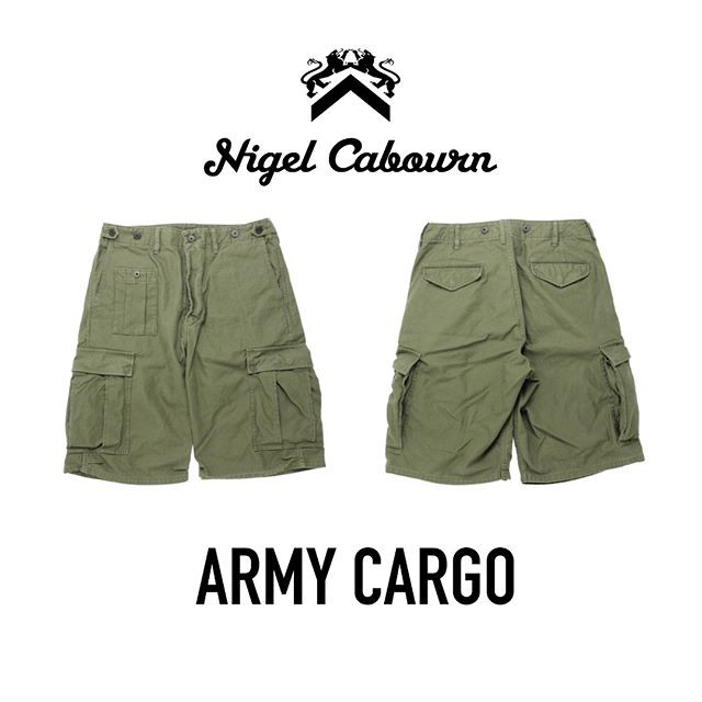 【Observer Post潮流觀測站】2020SS Nigel Cabourn ARMY CARGO SHORT