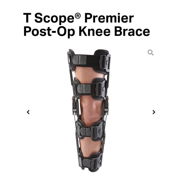 Breg t scope 膝關節 膝蓋 支架 Premier Post-Op Knee Brace