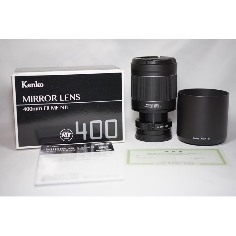 全新2代超輕便反射鏡Kenko Mirror Lens 400mm F8 NII | 蝦皮購物