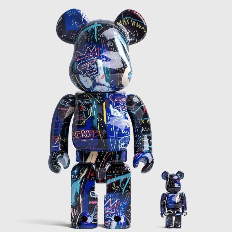 現貨)BE@RBRICK JEAN-MICHEL BASQUIAT #7 100％ & 400％ | 蝦皮購物