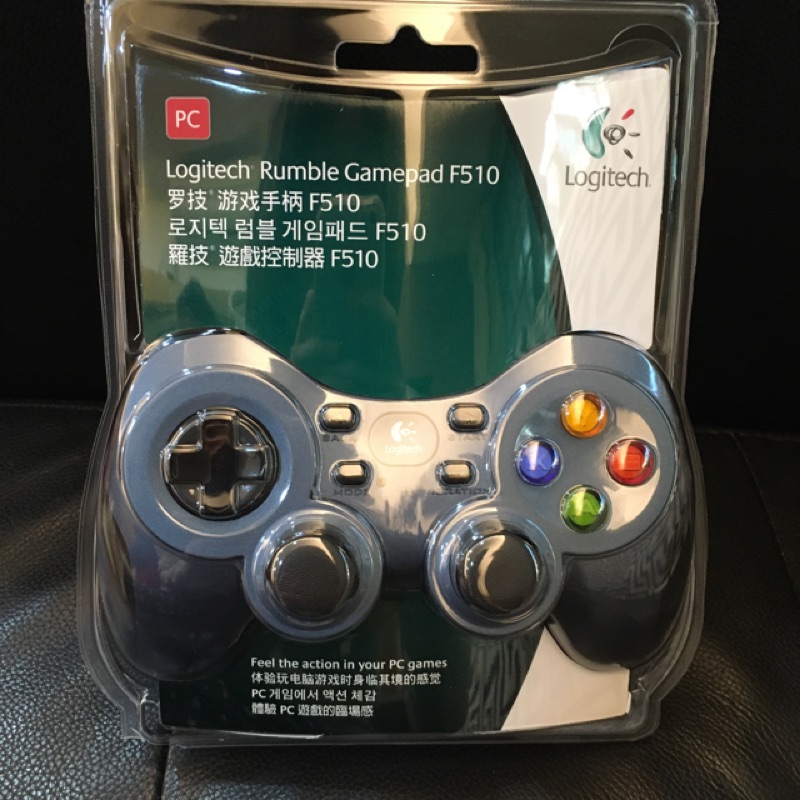 (全新出清）Logitech 羅技遊戲控制器F510 | 蝦皮購物