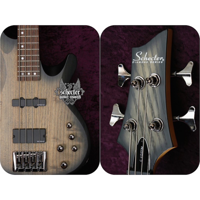 Schecter C-4 Custom 四弦主動式電貝斯【又昇樂器.音響】 | 蝦皮購物