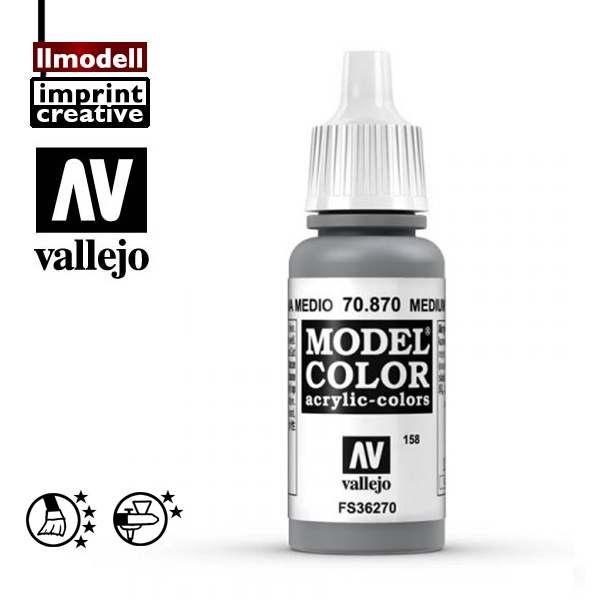 AV Vallejo 中海灰色 70870 Med Sea Grey 模型漆 Gunze H306 戰機鋼彈水性漆 | 蝦皮購物