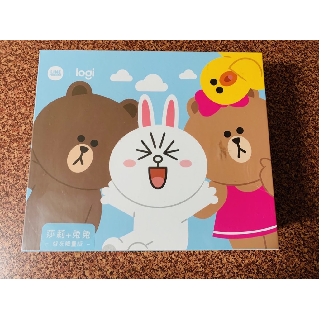 羅技 Logitech LINE FRIENDS 聯名滑鼠 (莎莉+兔兔-好友限量版) | 蝦皮購物