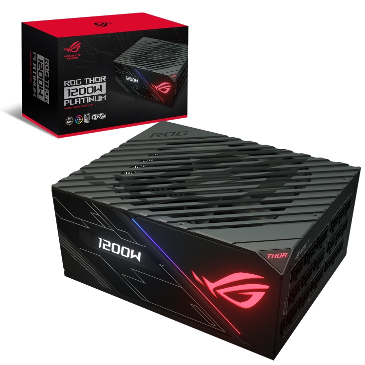 ASUS ROG 華碩ROG THOR 1200P 1200W PLATINUM白金80+ 全模組電源供應器