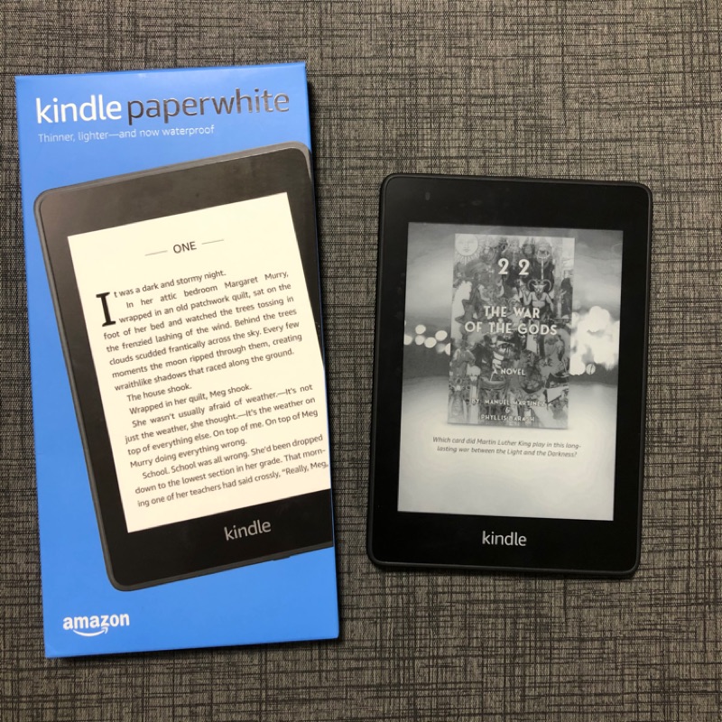 二手 Kindle paperwhite4 電子書閱讀器 美版 8G