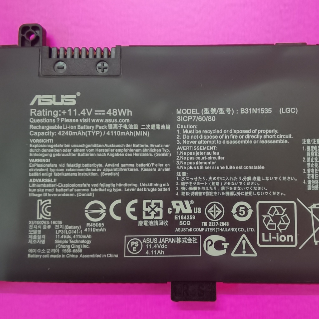 Bàn phím laptop Asus Zenbook UX410U UX410UQ Zin LED