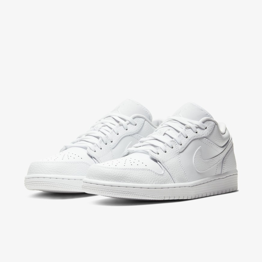 柯拔 Air Jordan 1 Low 553558-130 AJ1 Triple White 全白 低筒