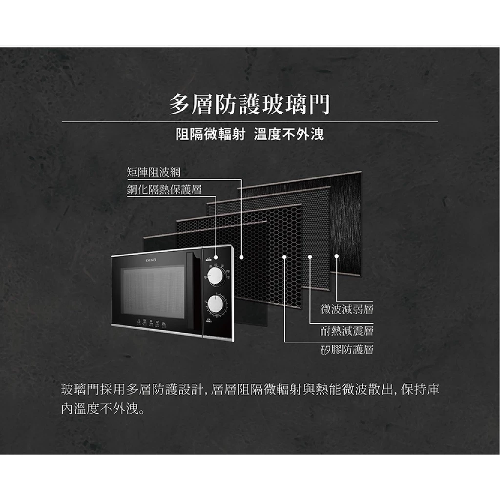 【開箱推薦】CHIMEI 奇美 MV-25C1FK：25L 平台式大空間，告別轉盤、清潔無死角的微波神器！