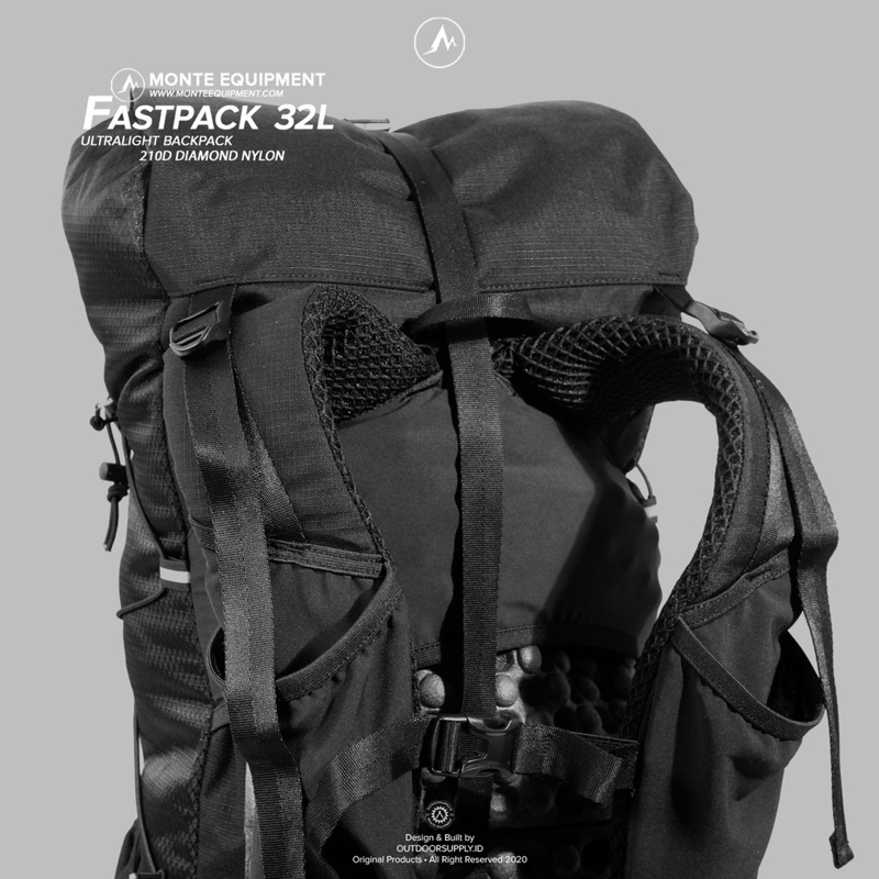 Monte equipment FASTPACK 22、32L 輕量化背包 ultralight backpack 登山 | 蝦皮購物