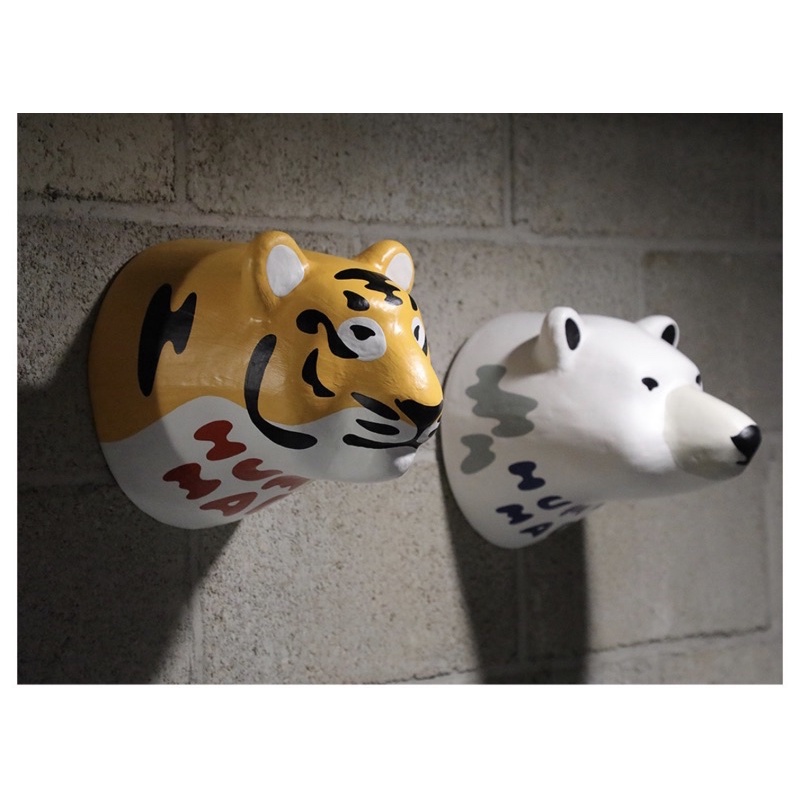 HUMAN MADE TIGER TROPHY PAPER MACHE DISPLAY 虎頭 裝飾品