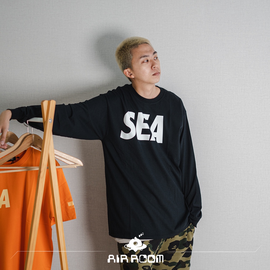 ☆AirRoom☆【現貨】2021SS WIND AND SEA SEA L/S T-SHIRT WDS-SEA-04