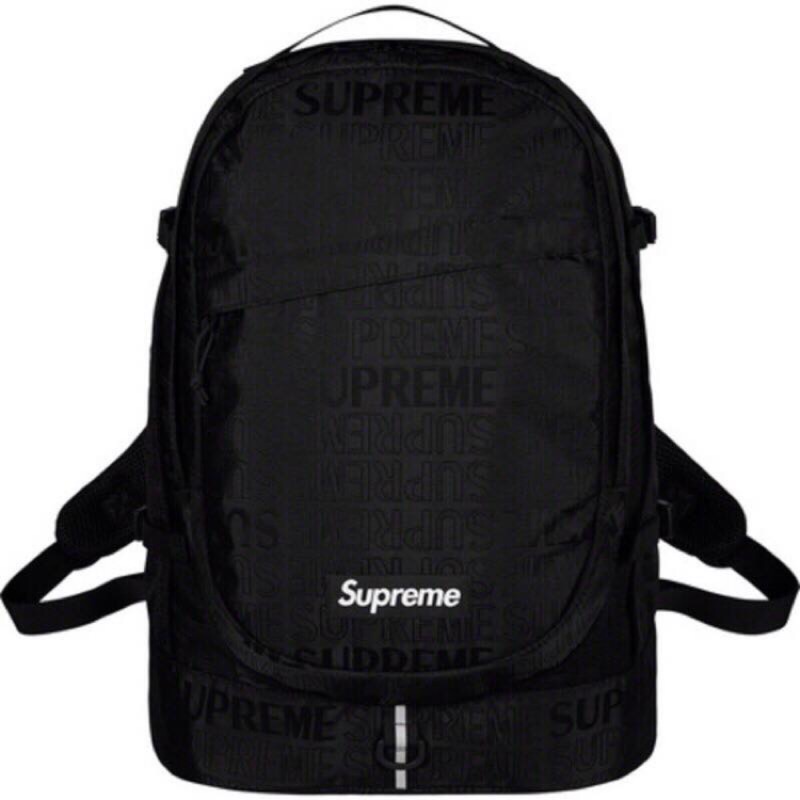 小蘑菇日本走跳～購』現貨Supreme 19SS 46th Backpack 黑後背包| 蝦皮購物