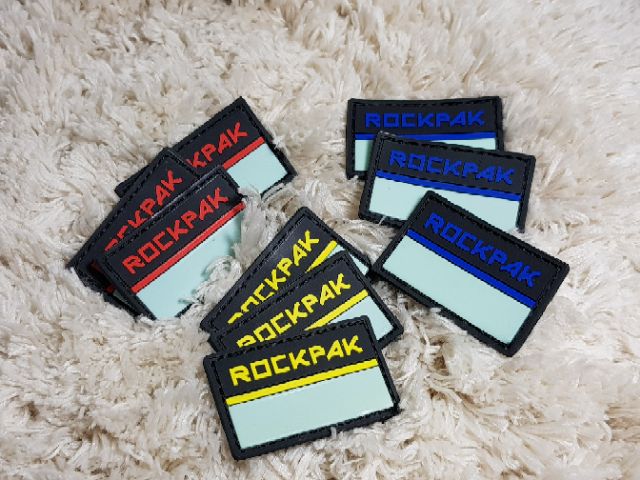 【PSI官方店】Rockpak 夜光可寫橡膠臂章 | 蝦皮購物
