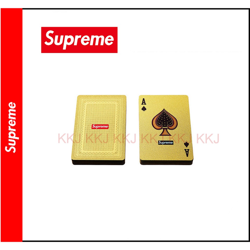 Supreme 13AW Gold Deck of Cards  トランプ - 4