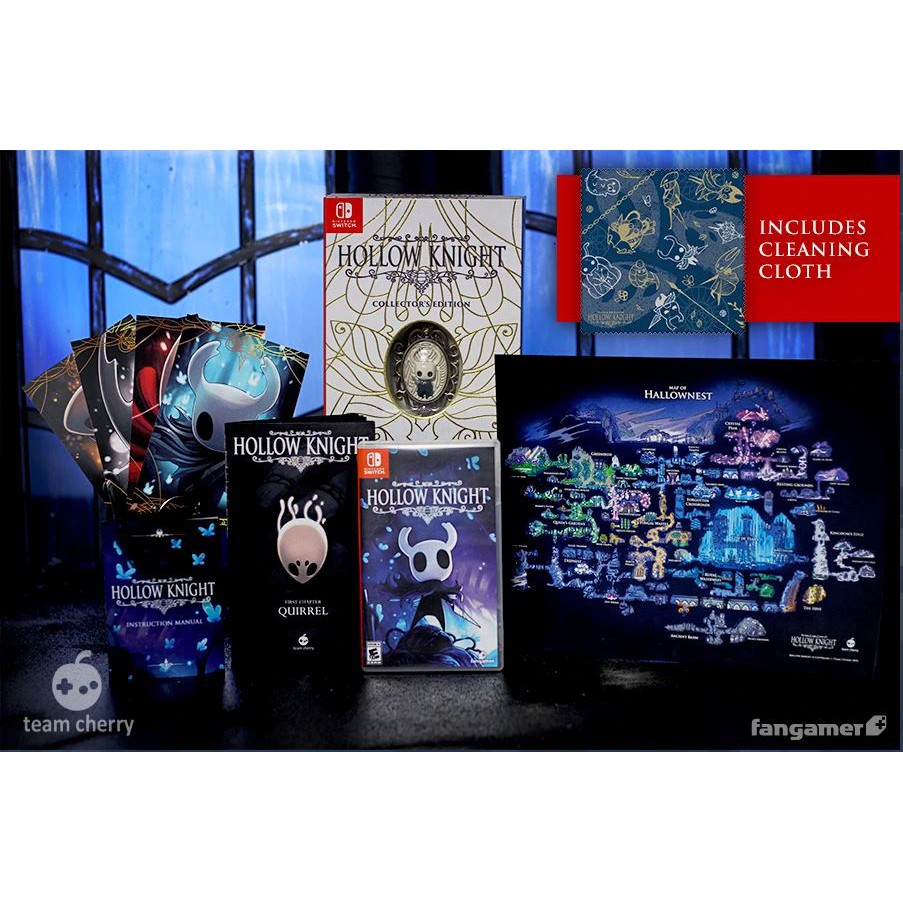 預購 代購 Fangamer Switch NS PS4 空洞騎士 Hollow Knight 珍藏版+(美術設定集)