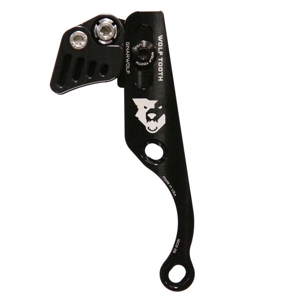 Guide De Chaîne WOLF TOOTH Gnarwolf ISCG05 - Monture Noir Rev.2 - Pour VTT Tout-terrain