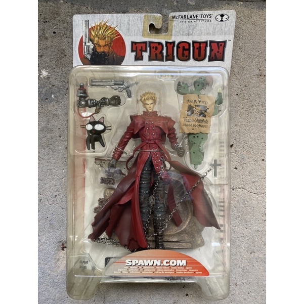 全新未拆McFarlane Trigun Vash The Stampede 槍神麥法蘭盒裝公仔