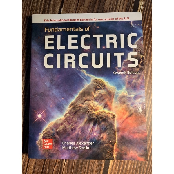 快速出貨Fundamentals Of Electric Circuits 7/E 二手 7e 電路學 第七版 | 蝦皮購物