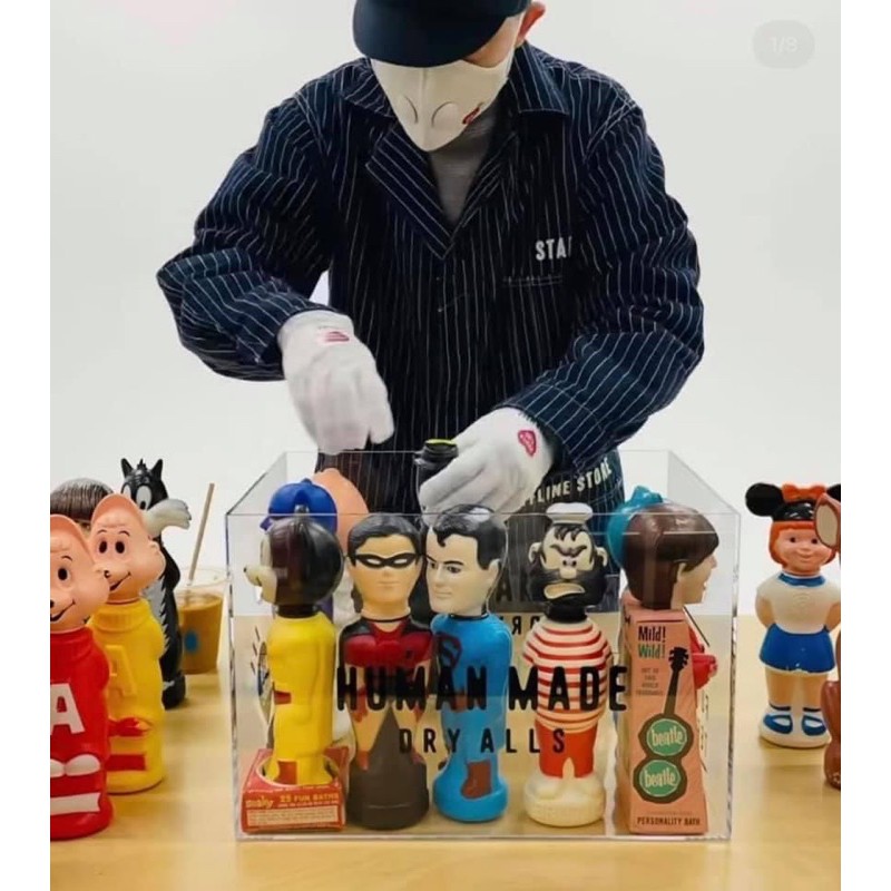 HUMAN MADE ACRYLIC FILE BOX 透明 壓克力 箱子 NIGO 收納 現貨