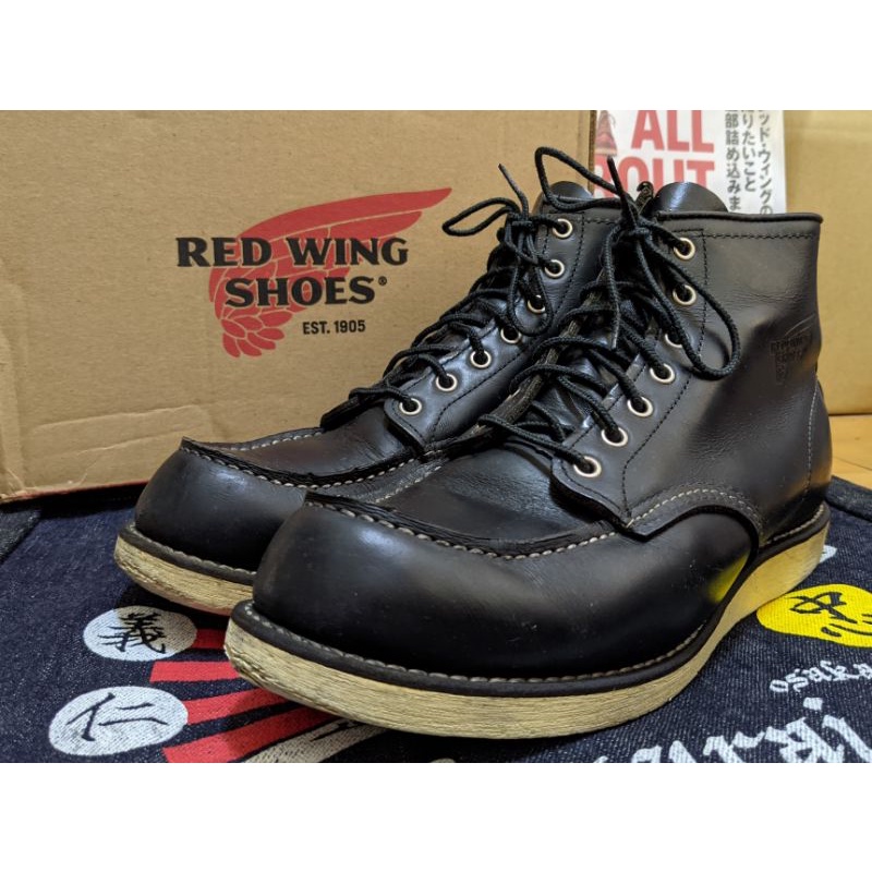 red wing 8179 8130 方頭黑靴全新可預購| 蝦皮購物