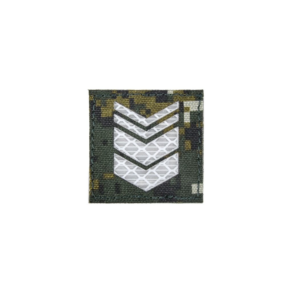陸軍雷射領章【士官長】階級魔鬼氈軍事識別章陸軍階級章《傲骨工坊
