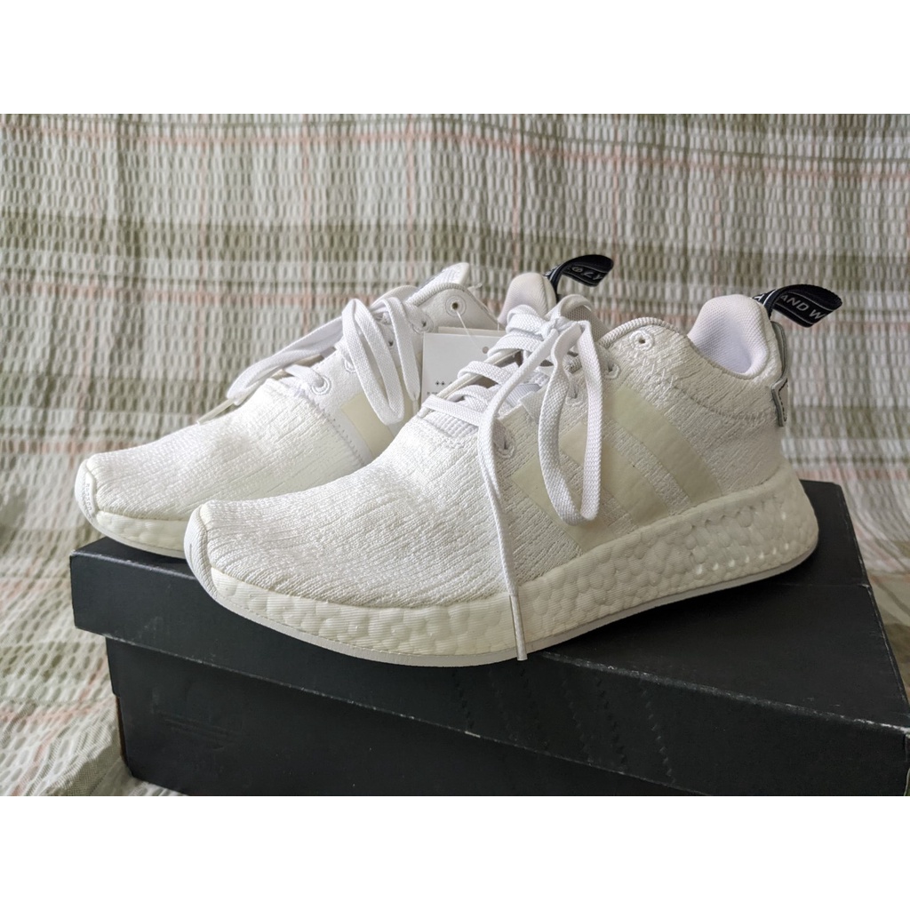 Adidas nmd triple white r2 sale