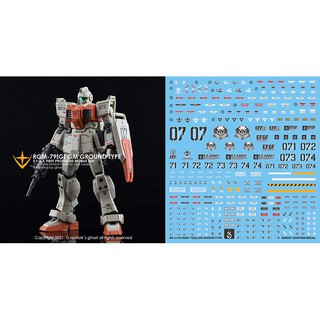 セット&改造GK部品&オリジナル水転写式 ガンプラHG 第08MS小隊