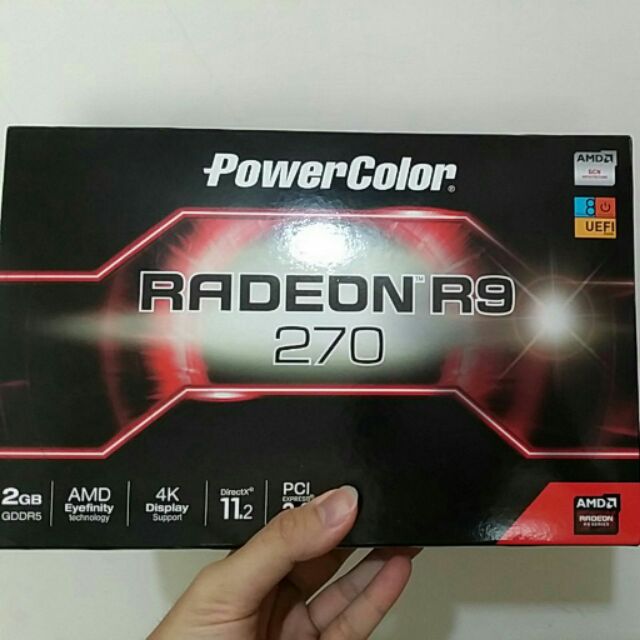 撼訊 POWERCOLOR AMD R9 270 (已刷270X bios 效能強過370及460) | 蝦皮購物